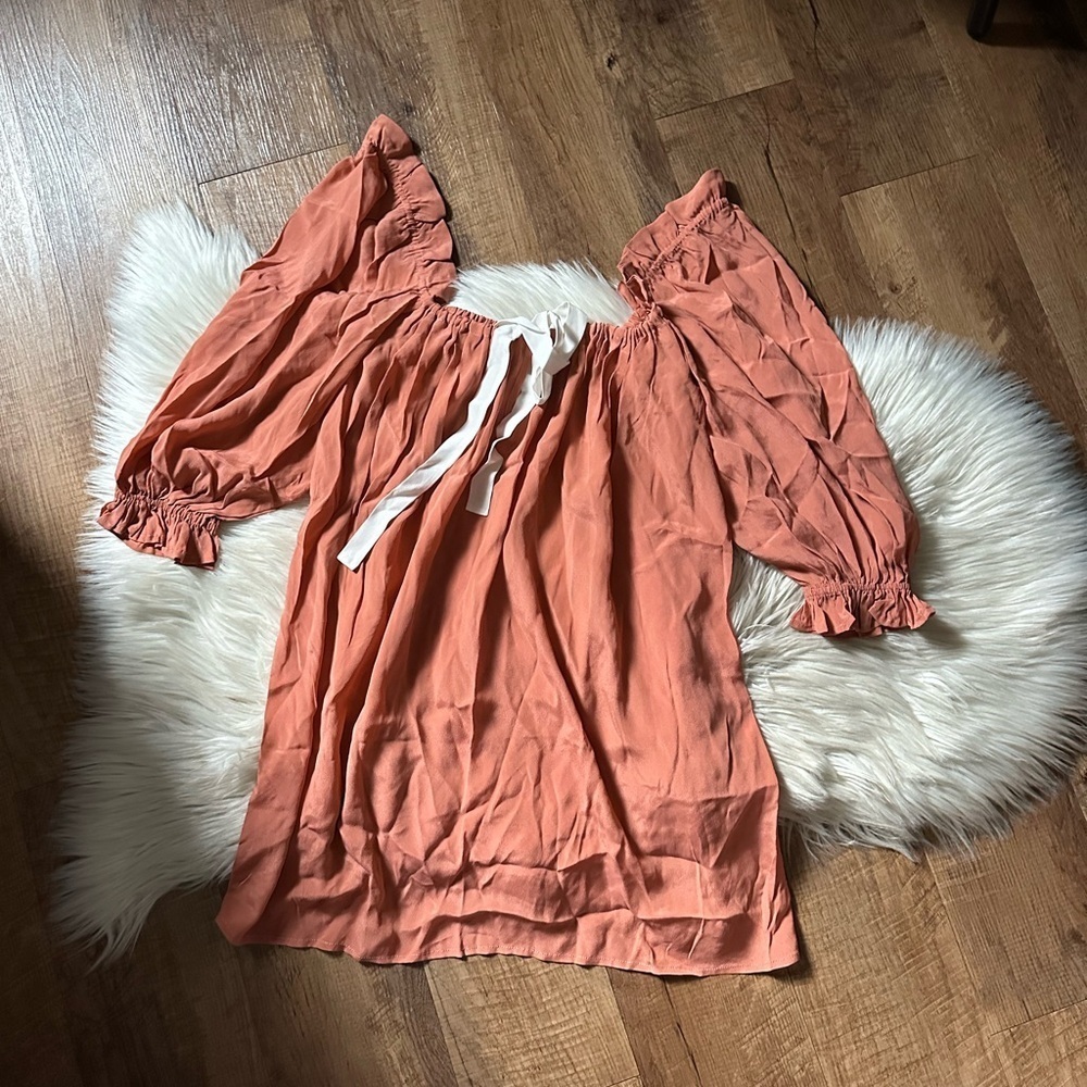 RUMORED Babydoll Ruffled Mini Dress - Picture 2 of 4
